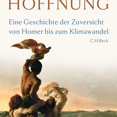 Das Cover des Buches von Jonas Grethlein zeigt einen Ausschnitt des Gemäldes „Das Floß der Medusa“ von Théodore Géricault von 1819. Es zeigt verzweifelte Männer auf einem Floß.