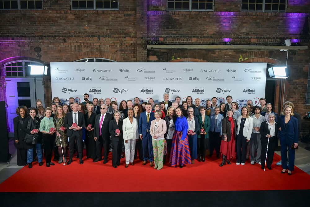 Alle Preisträger und Mitwirkende beim 23. Deutschen Hörfilmpreis 2025